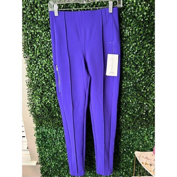 Athleta Glacier Snow Skinny Pant purple size 4 New - Picture 1 of 9